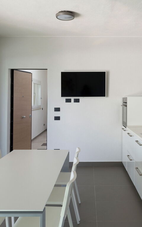 Villa Giglio Di Mare: Kök, Lunchrum