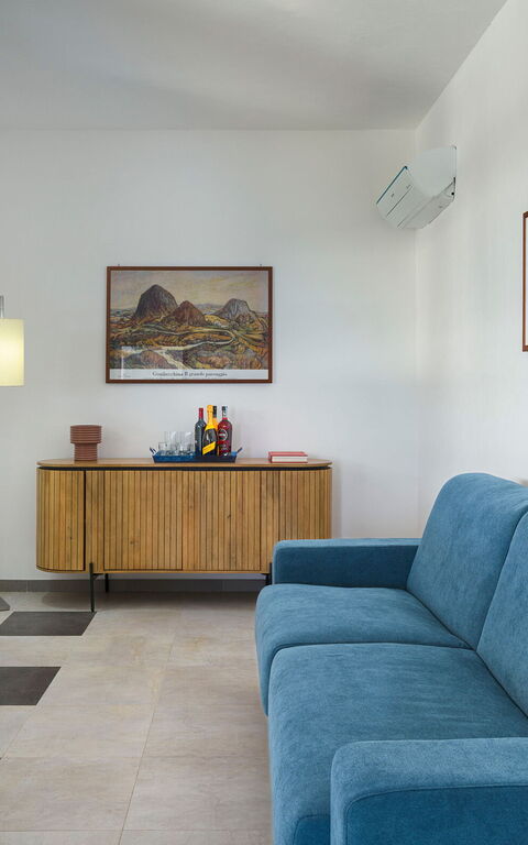 Villa Giglio Di Mare: Vardagsrum