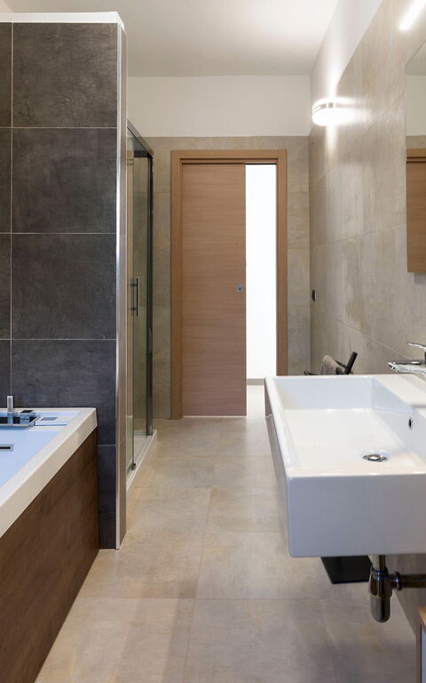 Villa Giglio Di Mare: Badrum