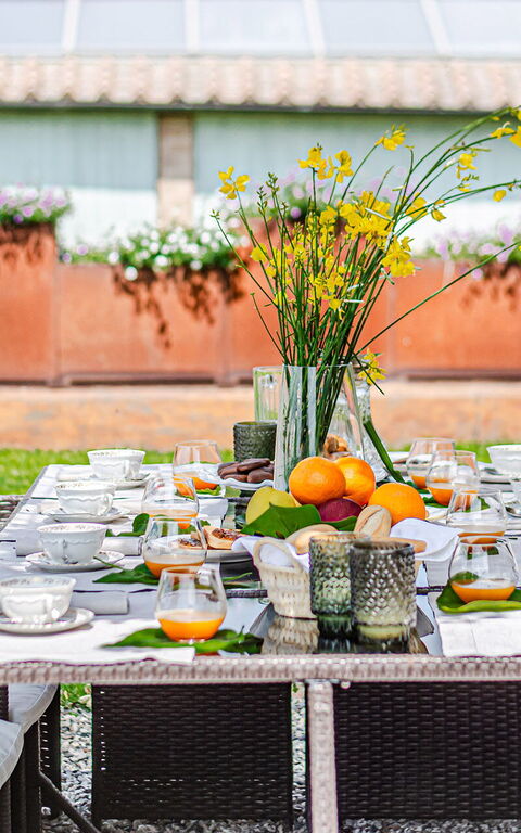 Chateau La Siroque: Exteriör, Utomhus