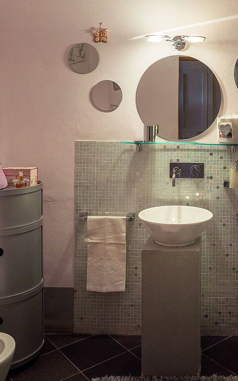 Villa Colle Di Sotto: Badrum