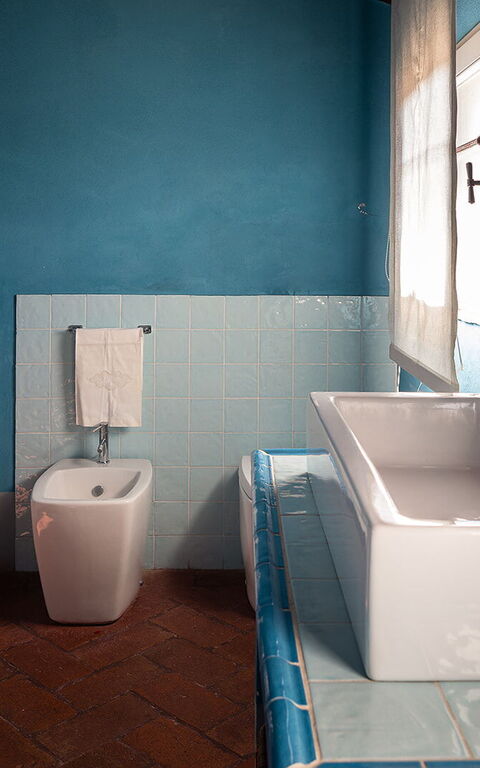 Villa Colle Di Sotto: Badrum