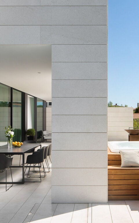 Orvas Villa 82: badkar, Balkong / terrass / uteplats, Exteriör, Utomhus