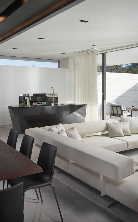 Orvas Villa 82: Kök, Lunchrum, Vardagsrum