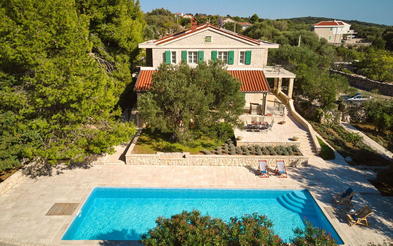 Orvas Villa 189: Balkong / terrass / uteplats, Exteriör, slå samman, Trädgård