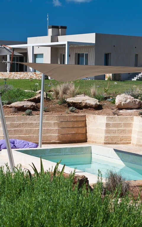 Villa Partenope: Exteriör, slå samman, Utomhus