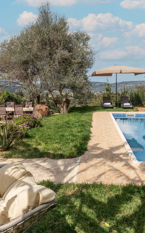 Klapas: Exteriör, slå samman, Trädgård