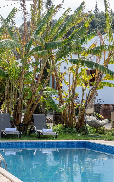 Klapas: Exteriör, slå samman, Trädgård