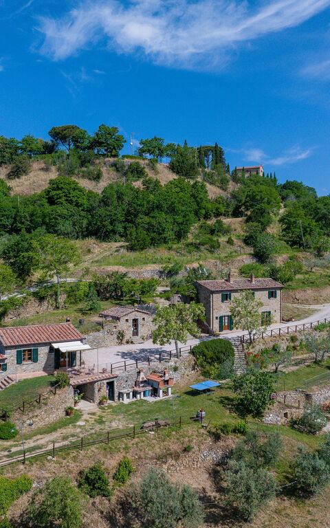 Casale Della Torre: slå samman, Trädgård, Utomhus, Visningar