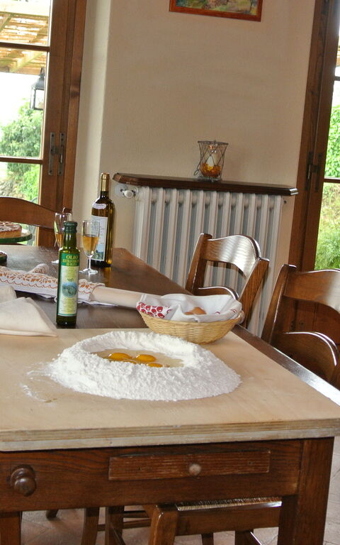 Casale Della Torre: Lunchrum, Vardagsrum