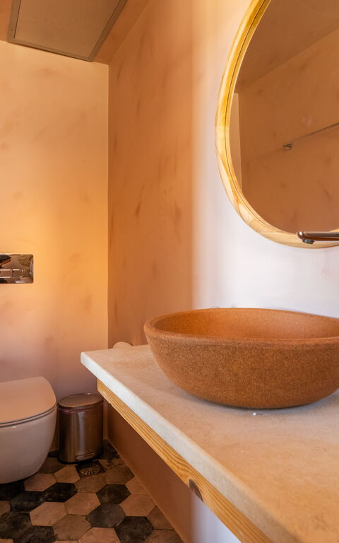 Villa Lavidona: Badrum