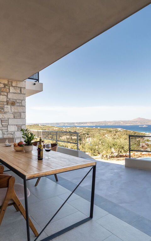 Villa Falcos: Balkong / terrass / uteplats, Exteriör, Utomhus, Visningar