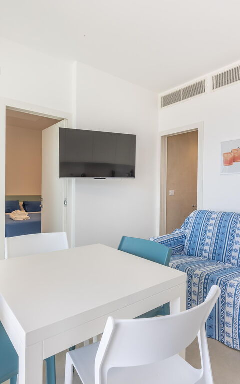 Marinaia Gran Vista Mare: Kök, Lunchrum, Vardagsrum