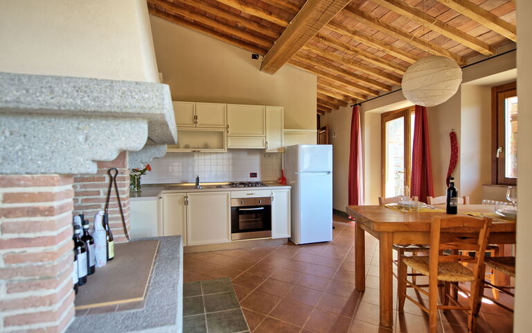 Semesterboende Torre 1: Kök, Lunchrum