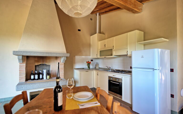 Semesterboende Torre 1: Kök, Lunchrum