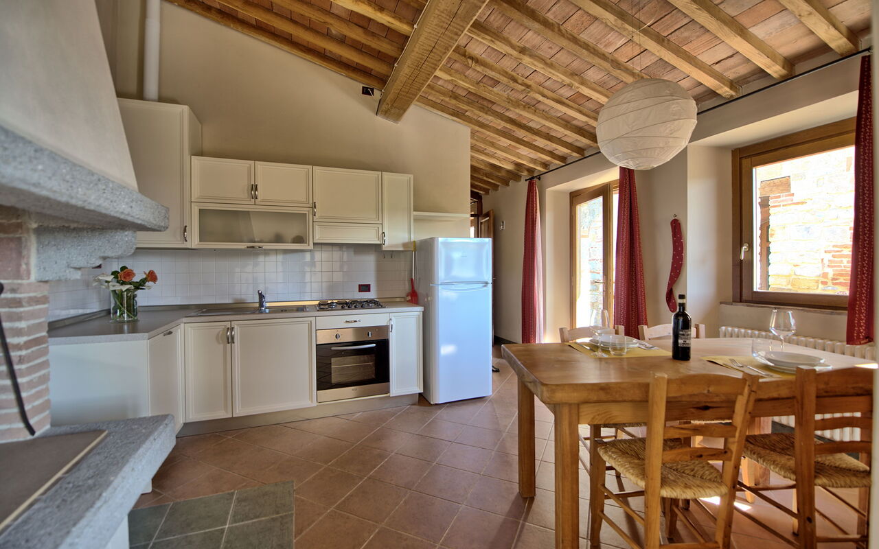 Semesterboende Torre 1: Kök, Lunchrum