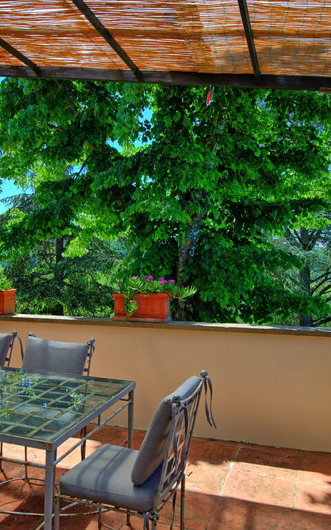 Villa Casciani: Balkong / terrass / uteplats, Utomhus