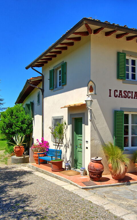 Villa Casciani: Exteriör, Utomhus