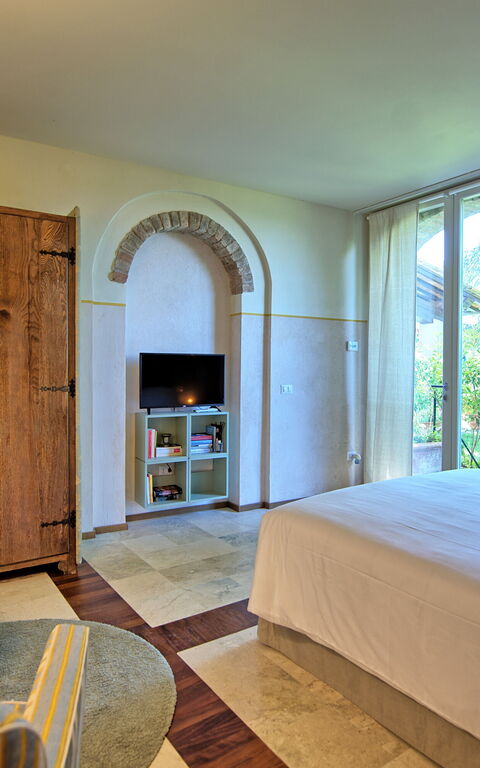 Villa Casciani: sovrum