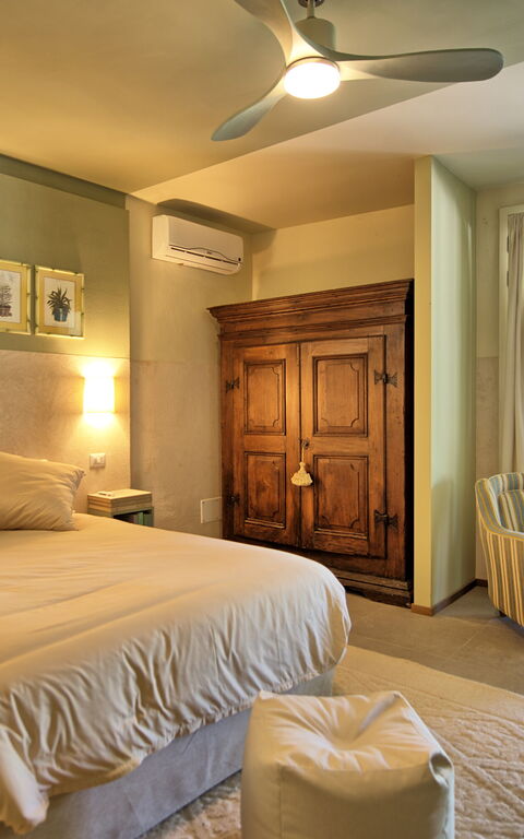 Villa Casciani: sovrum