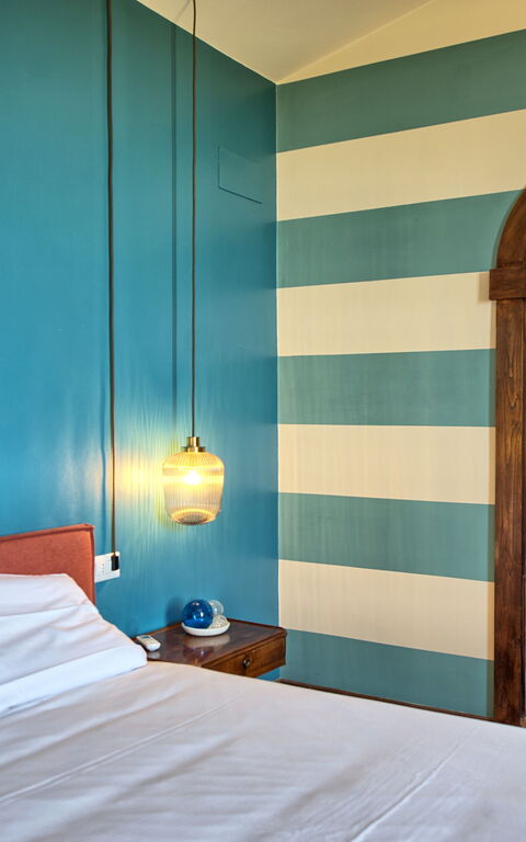 Villa Casciani: sovrum