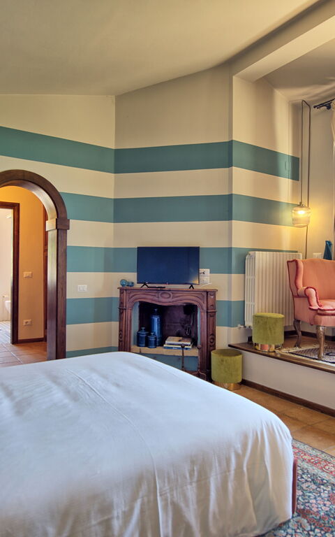 Villa Casciani: sovrum