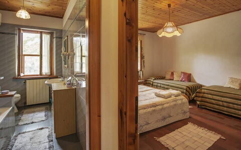 Semesterboende Leccino 1: Badrum, sovrum