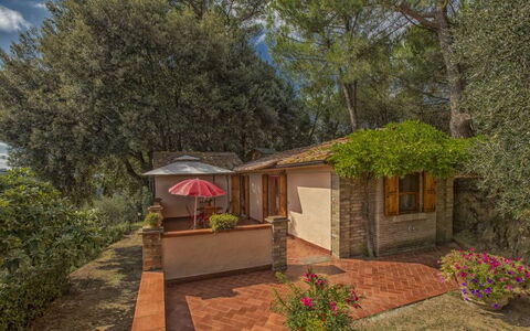 Semesterboende Leccino 4: Balkong / terrass / uteplats