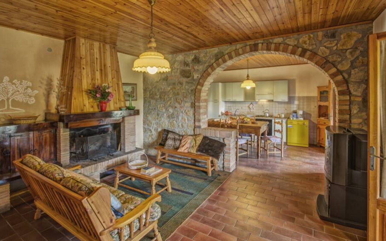 Semesterboende Leccino 1: Vardagsrum