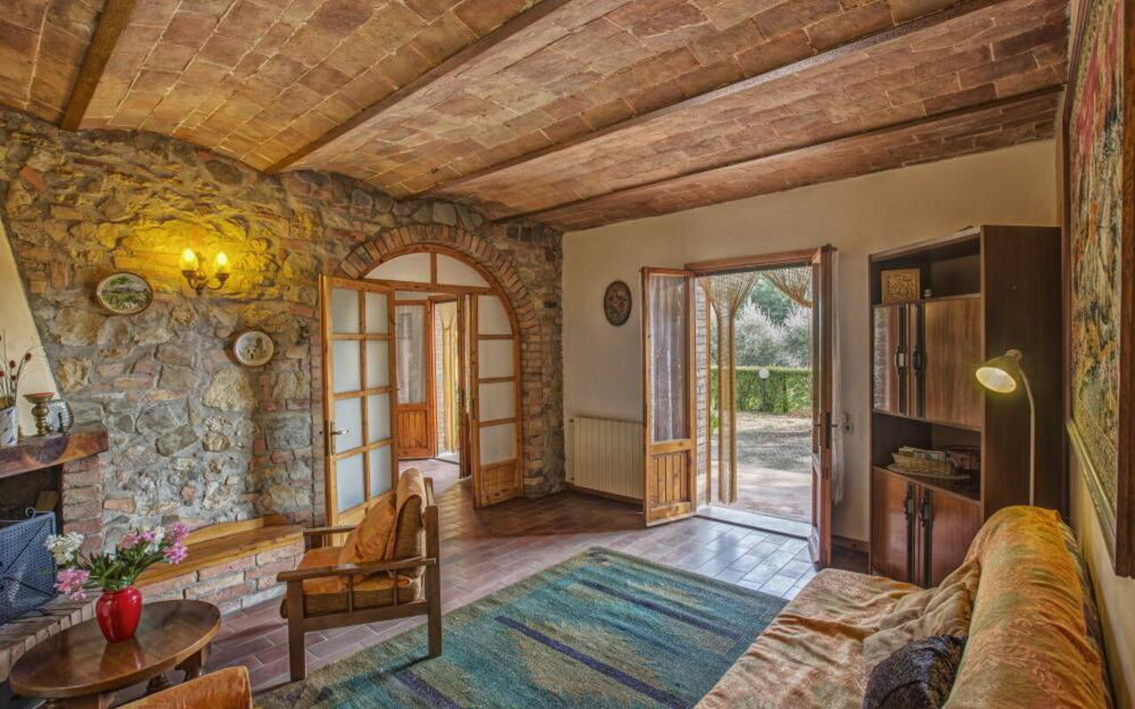 Semesterboende Leccino 2: Vardagsrum