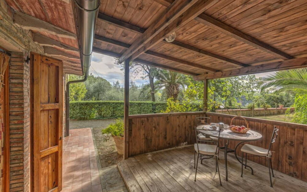 Semesterboende Leccino 3: Balkong / terrass / uteplats