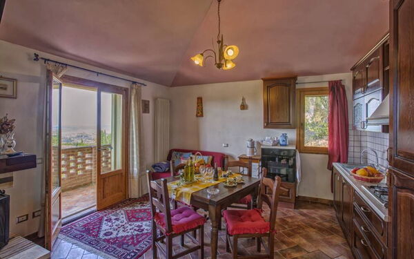 Semesterboende Leccino 5: Kök, Lunchrum