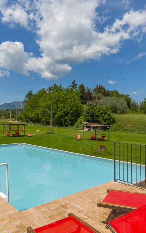 Le Fornaci: Exteriör, slå samman, Trädgård, Utomhus, Visningar