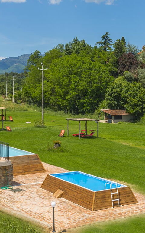 Le Fornaci: Exteriör, slå samman, Trädgård, Utomhus, Visningar