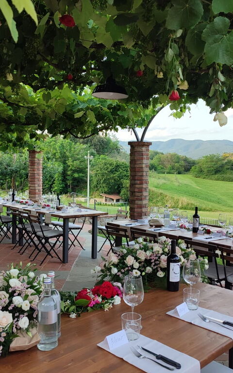 Le Fornaci: Balkong / terrass / uteplats, Exteriör, Trädgård, Utomhus, Visningar