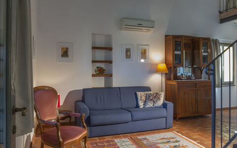 Semesterboende Cilindro: Vardagsrum