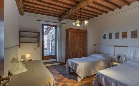 Semesterboende Grillo: sovrum