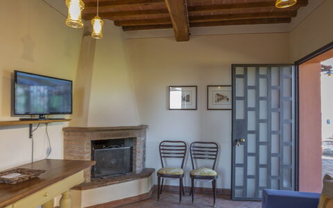 Semesterboende La Maria e Cecco: Vardagsrum