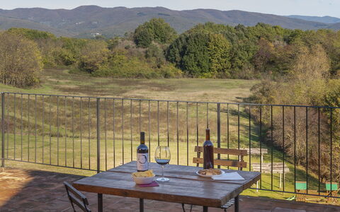 Semesterboende La Maria e Cecco: Balkong / terrass / uteplats