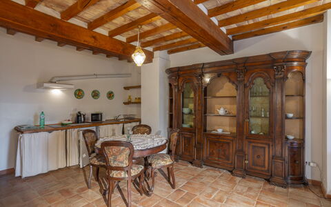 Semesterboende Varisio: Kök, Lunchrum, Vardagsrum