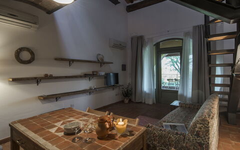 Semesterboende Catola: Lunchrum, Vardagsrum