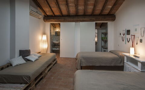 Semesterboende Catola: sovrum