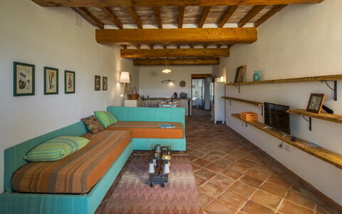 Semesterboende Lollo: Vardagsrum