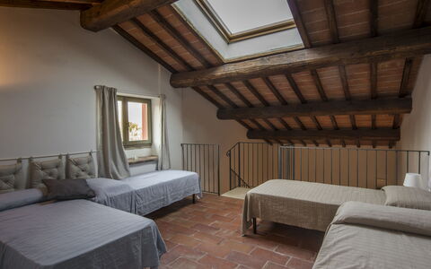 Semesterboende Nanni: sovrum