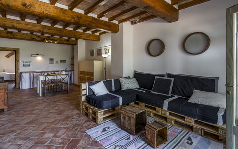 Semesterboende Tito: Vardagsrum