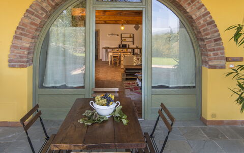 Semesterboende Varisio: Balkong / terrass / uteplats