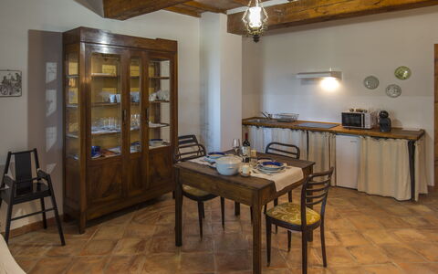 Semesterboende Zi Toni: Kök, Lunchrum