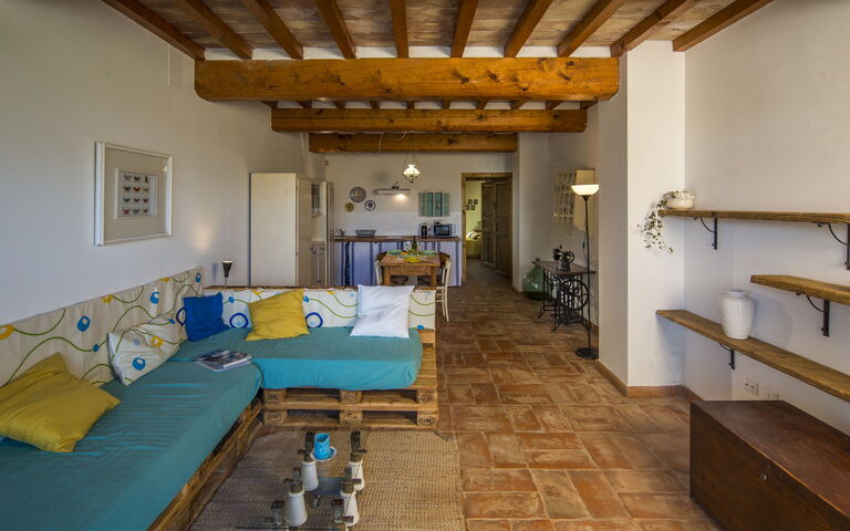 Semesterboende Roggiola: Vardagsrum