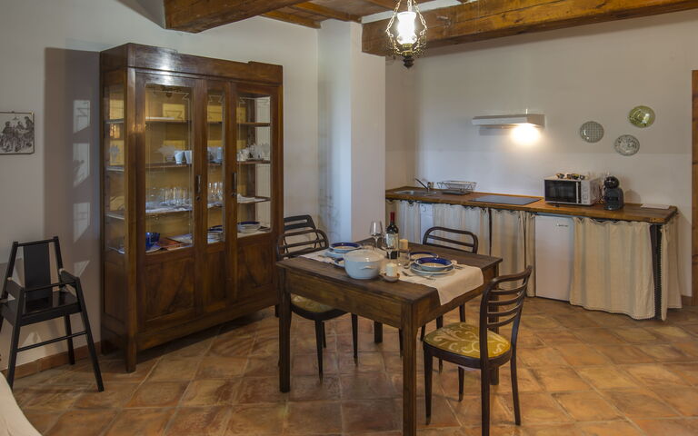 Semesterboende Zi Toni: Kök, Lunchrum