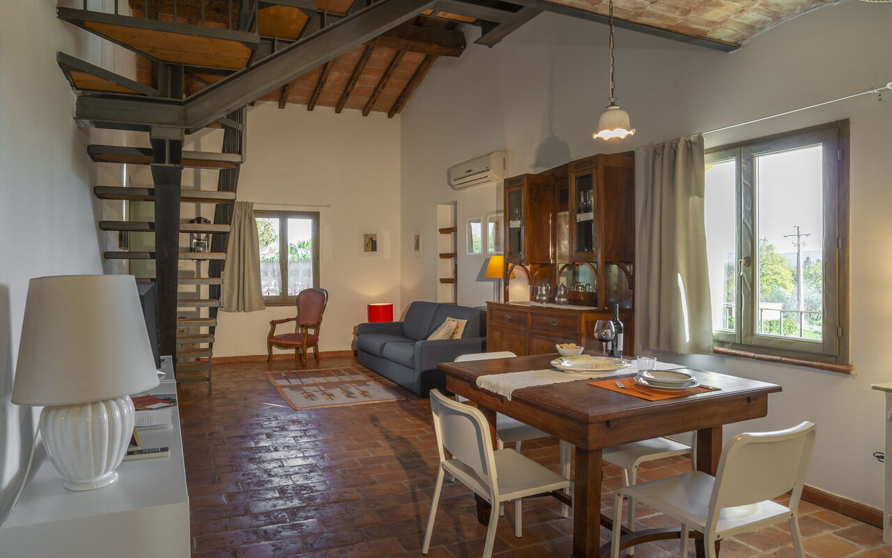 Semesterboende Cilindro: Lunchrum, Vardagsrum